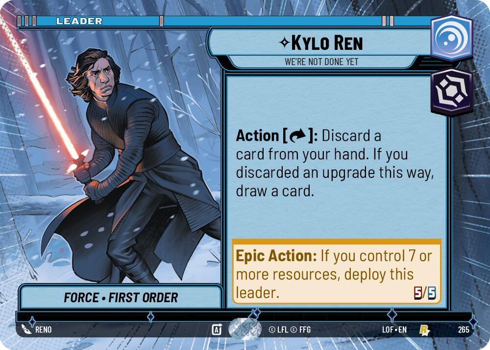 Kylo Ren - We're Not Done Yet (Hyperspace) (265) [Legends of the Force]