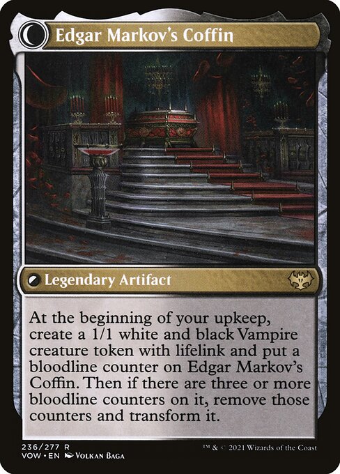 Edgar, Charmed Groom (236) [Innistrad: Crimson Vow] Reverse