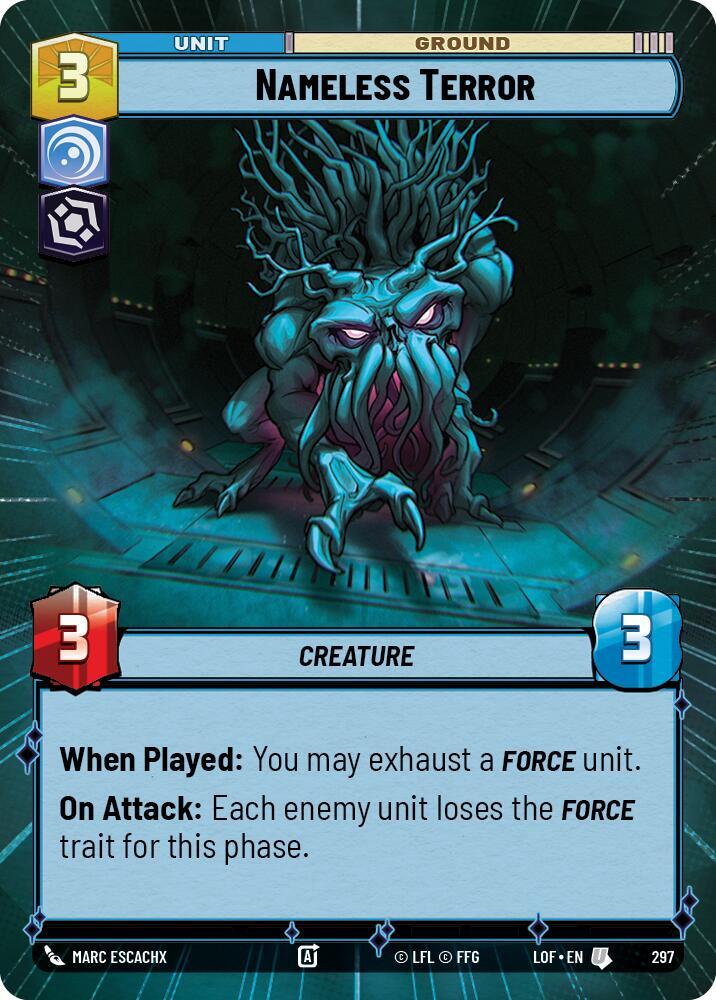 Nameless Terror (Hyperspace) (297) [Legends of the Force]