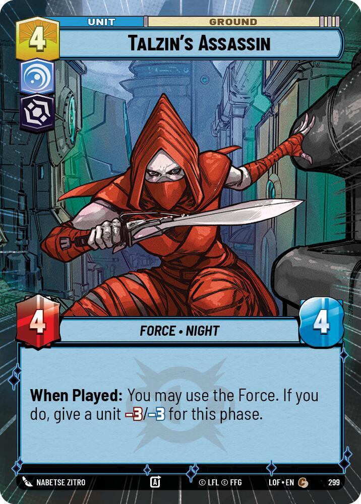 Talzin's Assassin (Hyperspace) (299) [Legends of the Force]