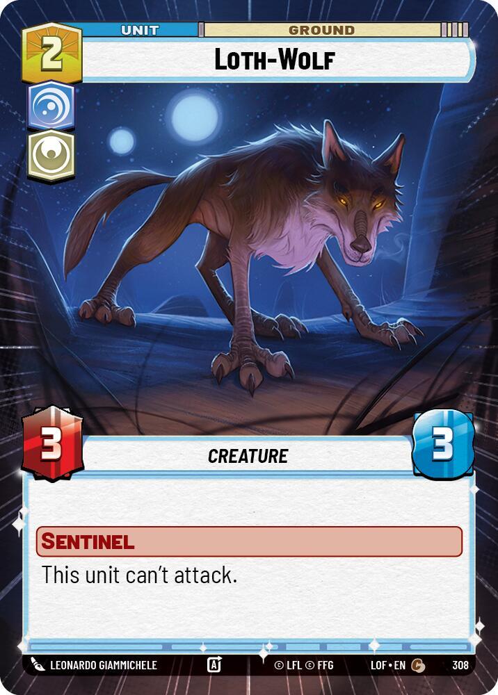 Loth-Wolf (Hyperspace) (308) [Legends of the Force]