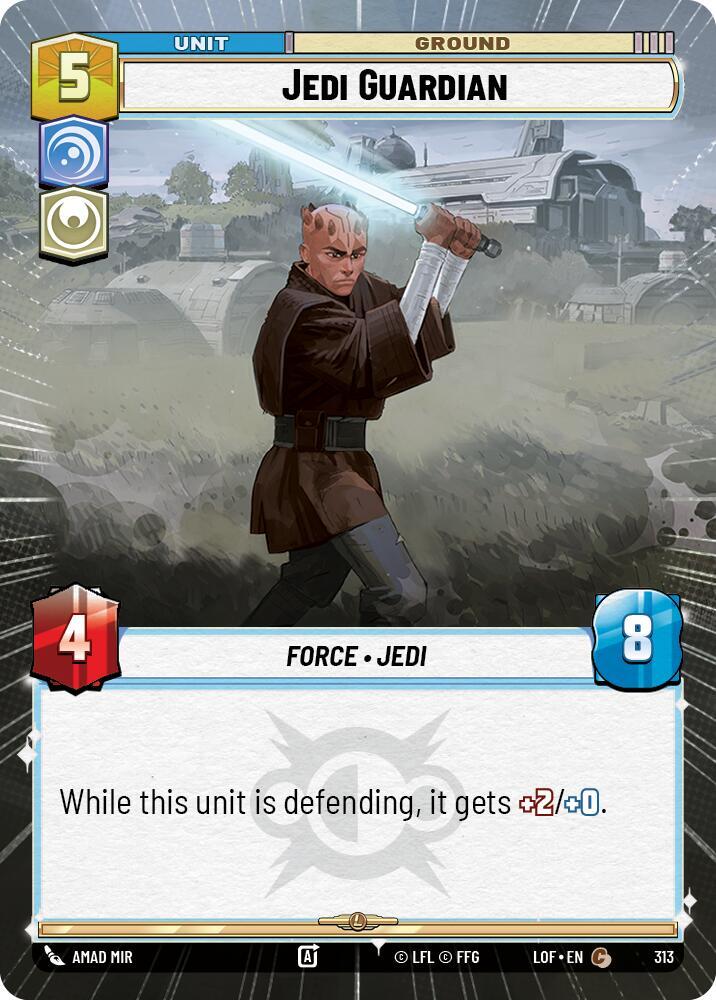 Jedi Guardian (Hyperspace) (313) [Legends of the Force]