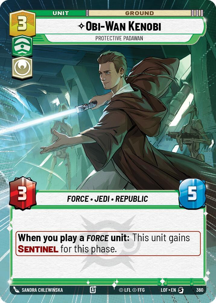 Obi-Wan Kenobi - Protective Padawan (Hyperspace) (360) [Legends of the Force]