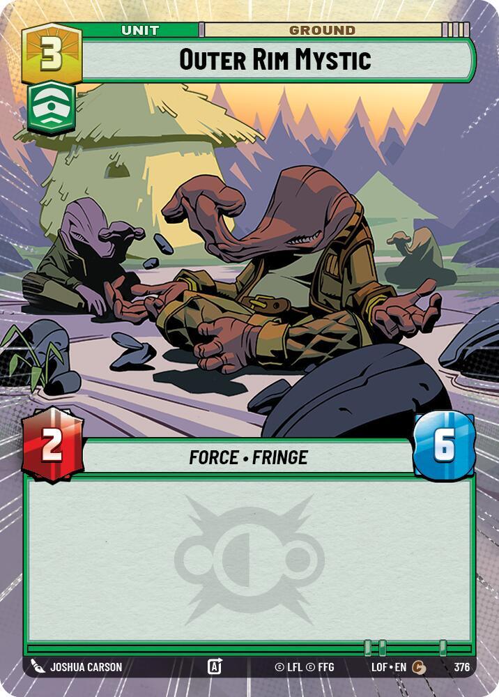 Outer Rim Mystic (Hyperspace) (376) [Legends of the Force]