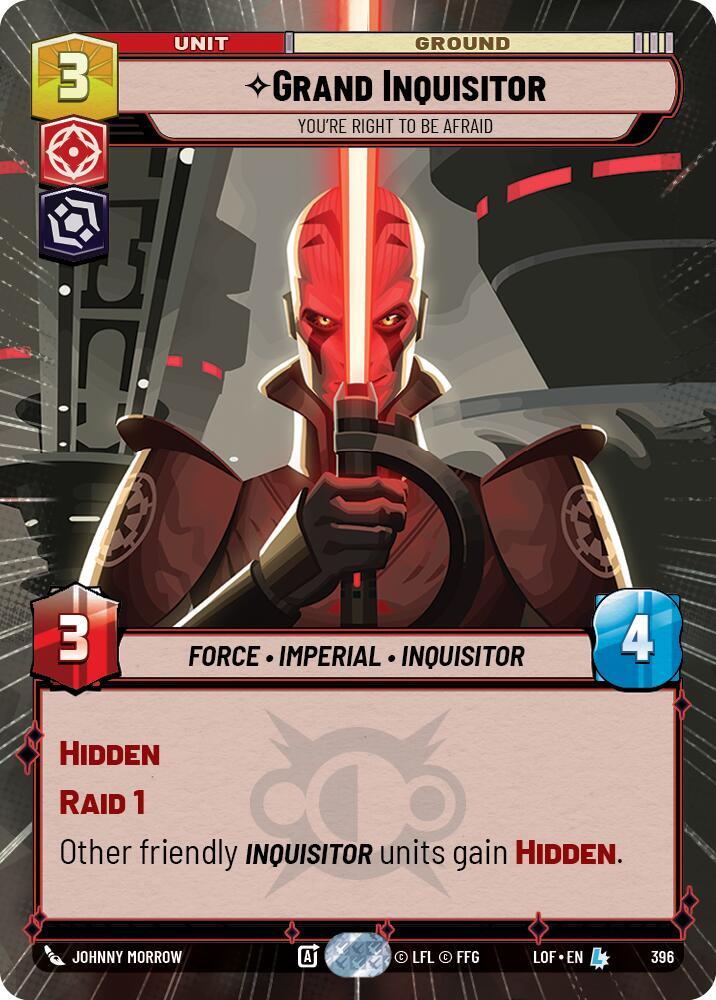 Grand Inquisitor - You're Right to Be Afraid (Hyperspace) (396) [Legends of the Force]