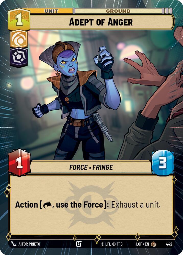 Adept of Anger (Hyperspace) (442) [Legends of the Force]