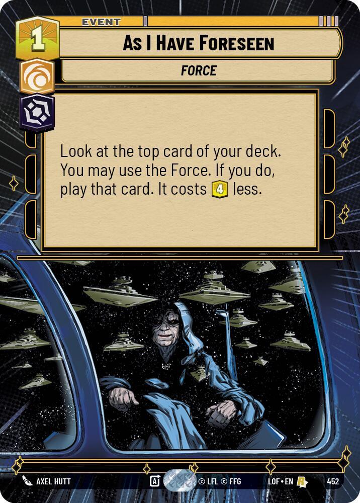 As I Have Foreseen (Hyperspace) (452) [Legends of the Force]
