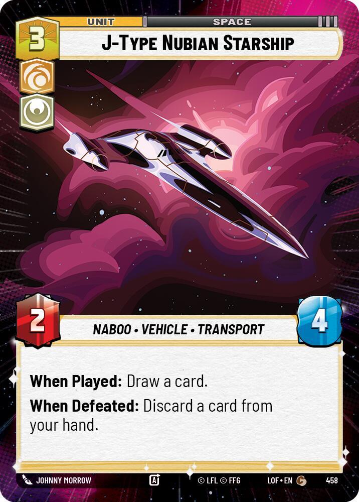 J-Type Nubian Starship (Hyperspace) (458) [Legends of the Force]