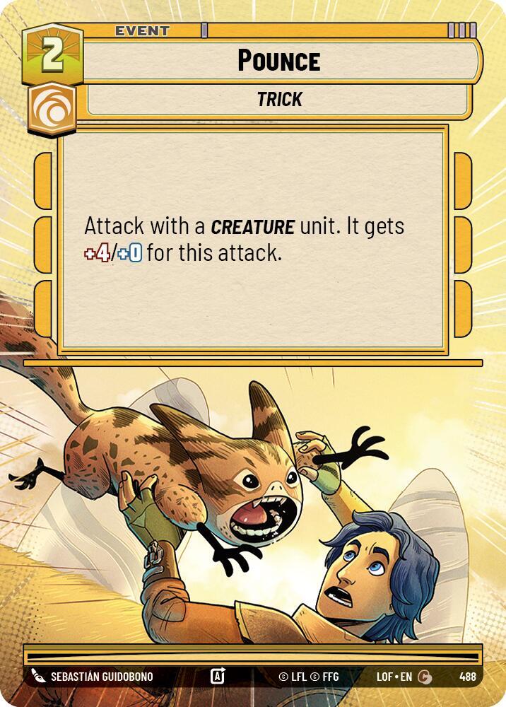 Pounce (Hyperspace) (488) [Legends of the Force]
