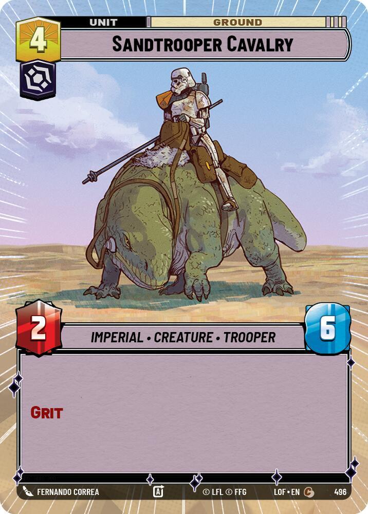 Sandtrooper Cavalry (Hyperspace) (496) [Legends of the Force]