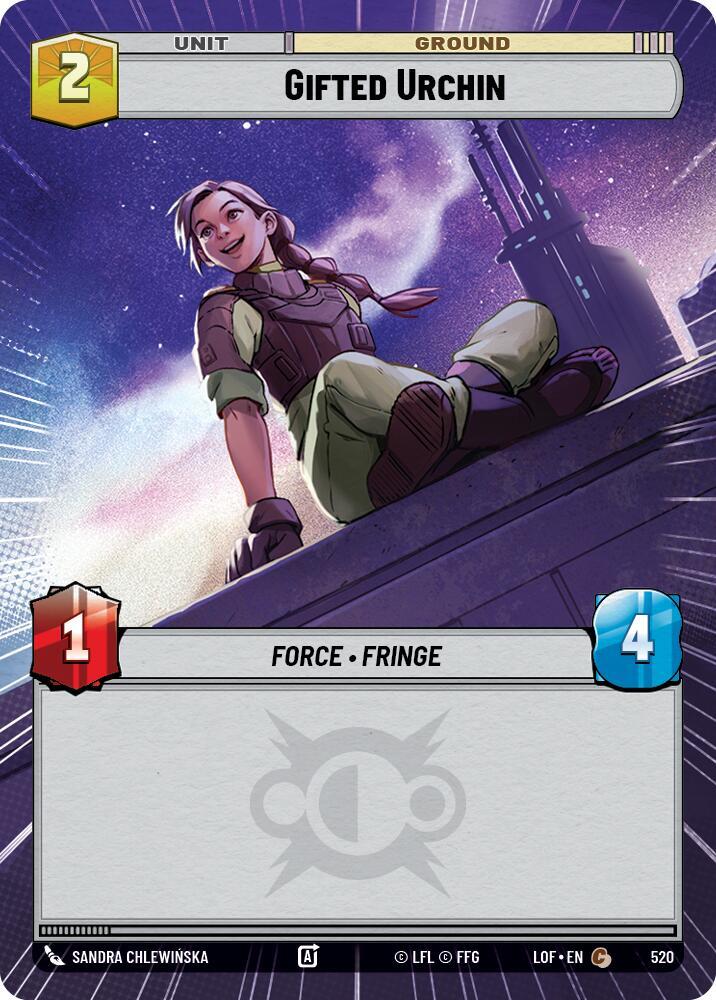 Gifted Urchin (Hyperspace) (520) [Legends of the Force]