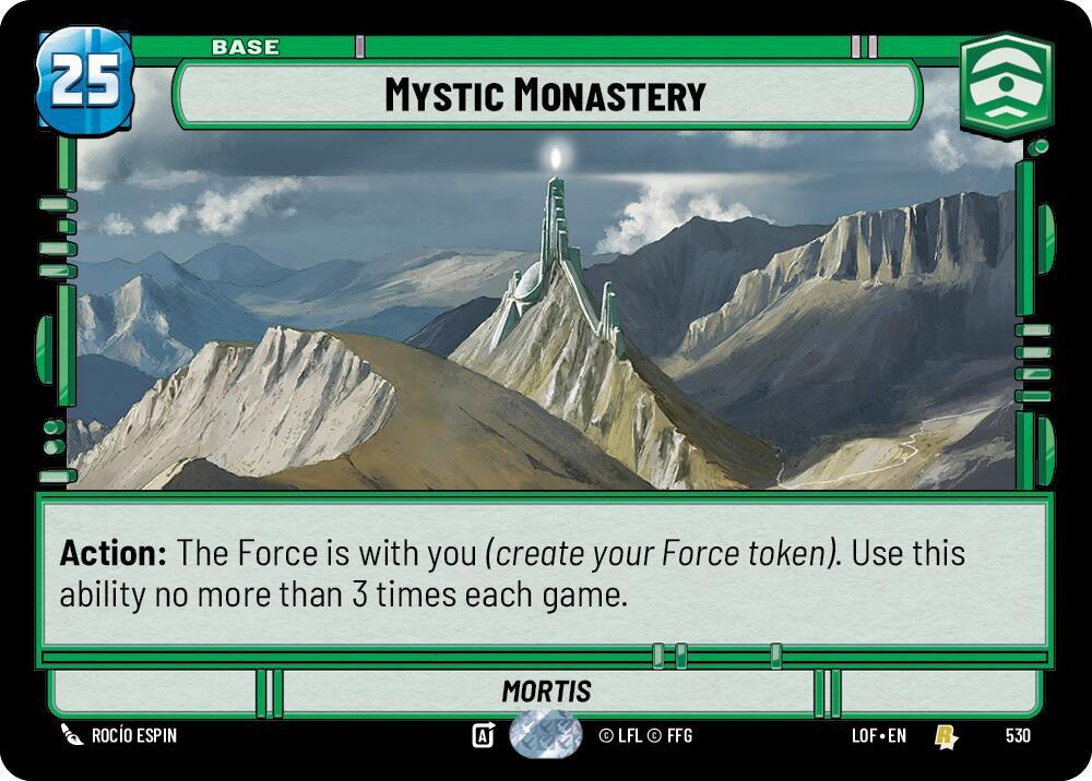 Mystic Monastery (Foil) (530) [Legends of the Force]