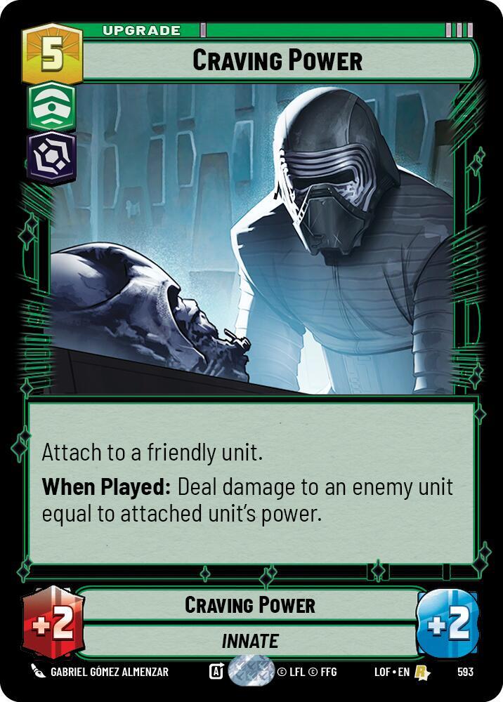 Craving Power (Foil) (593) [Legends of the Force]