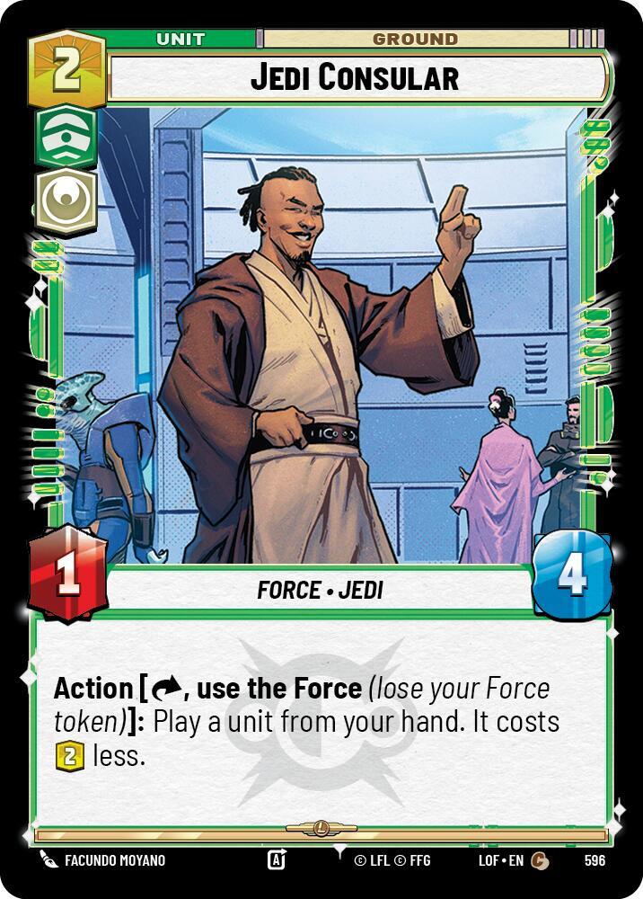 Jedi Consular (Foil) (596) [Legends of the Force]