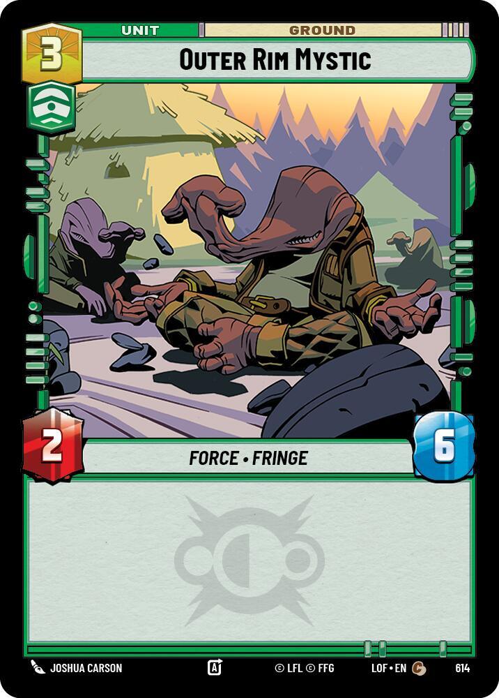 Outer Rim Mystic (Foil) (614) [Legends of the Force]