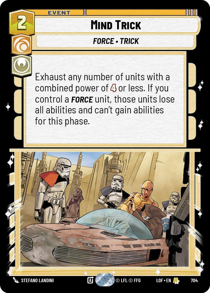 Mind Trick (Foil) (704) [Legends of the Force]