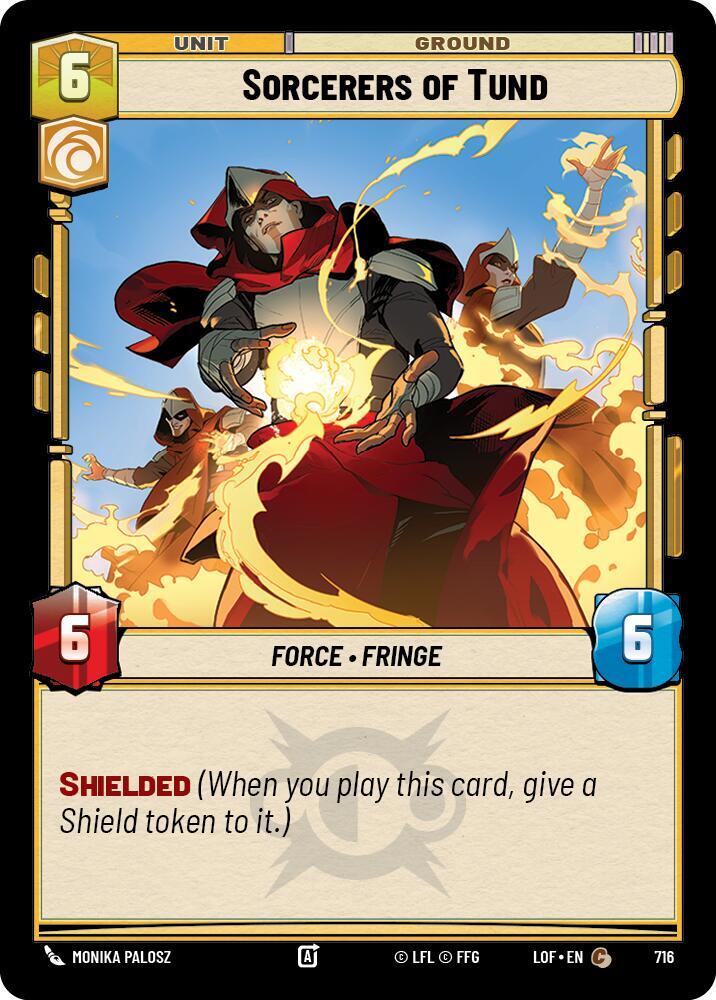 Sorcerers of Tund (Foil) (716) [Legends of the Force]