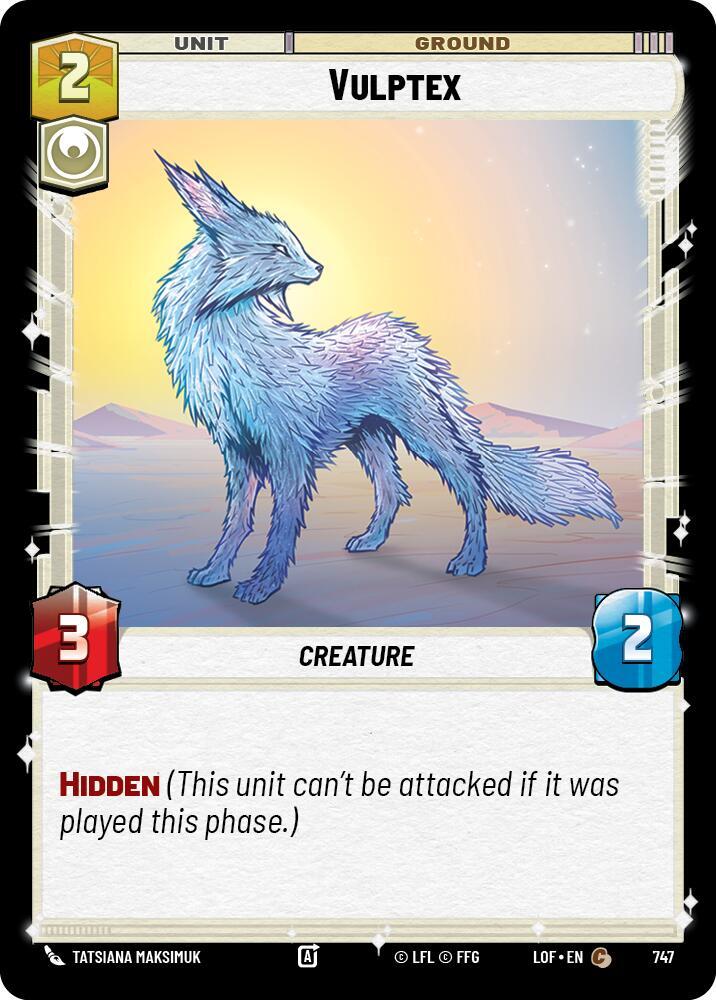 Vulptex (Foil) (747) [Legends of the Force]