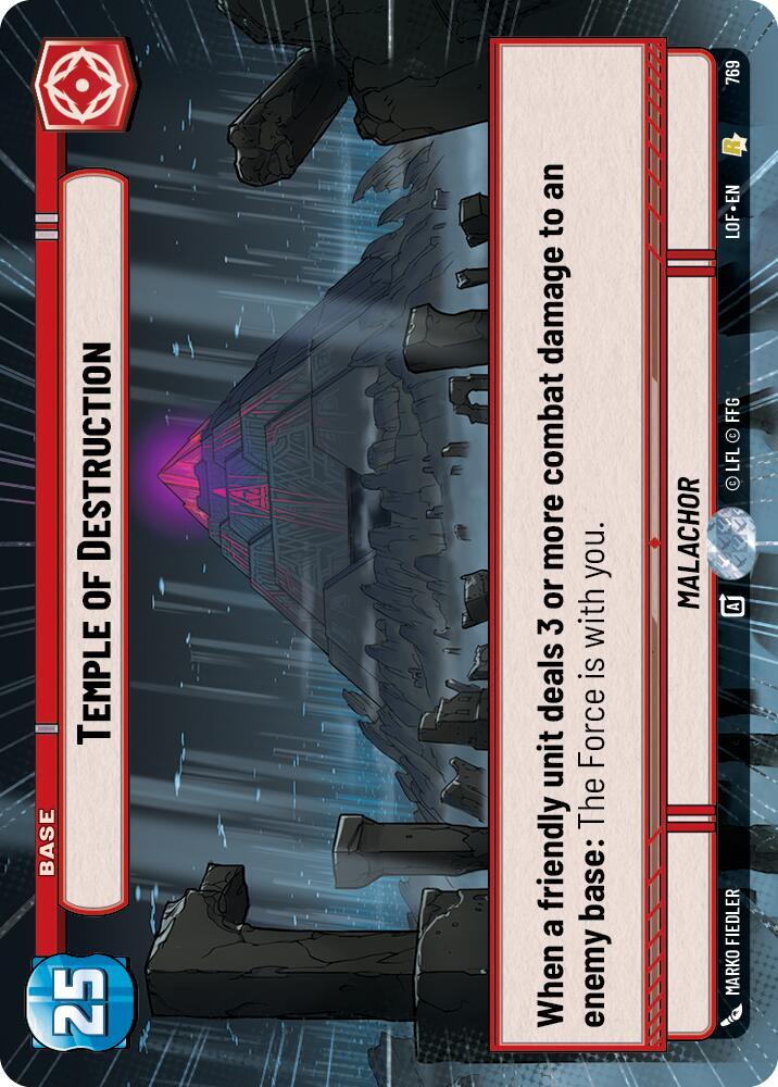 Temple of Destruction (Hyperspace Foil) (769) [Legends of the Force]