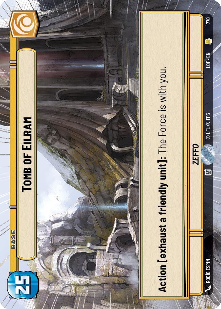 Tomb of Eilram (Hyperspace Foil) (770) [Legends of the Force]
