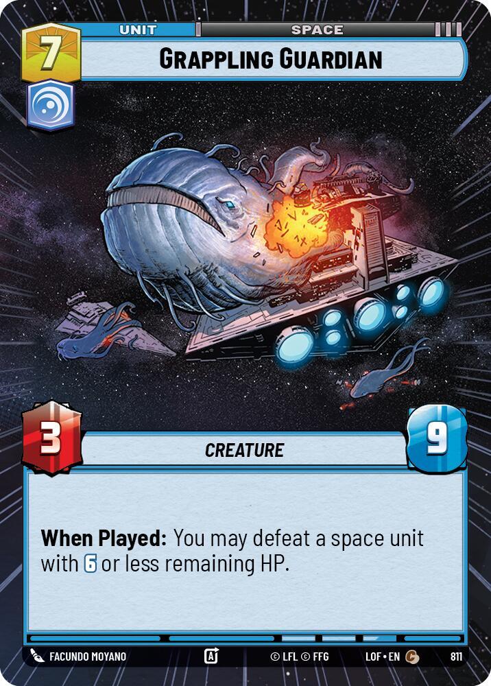 Grappling Guardian (Hyperspace Foil) (811) [Legends of the Force]