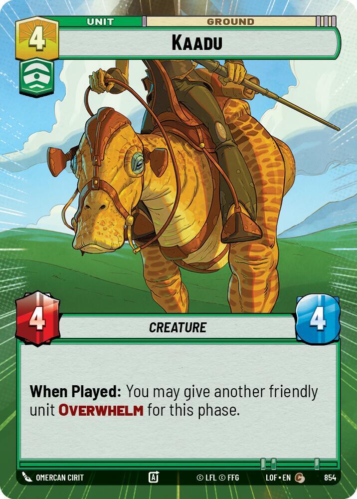 Kaadu (Hyperspace Foil) (854) [Legends of the Force]