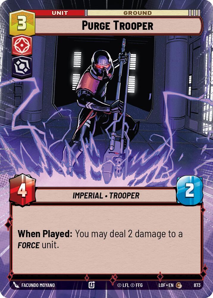 Purge Trooper (Hyperspace Foil) (873) [Legends of the Force]