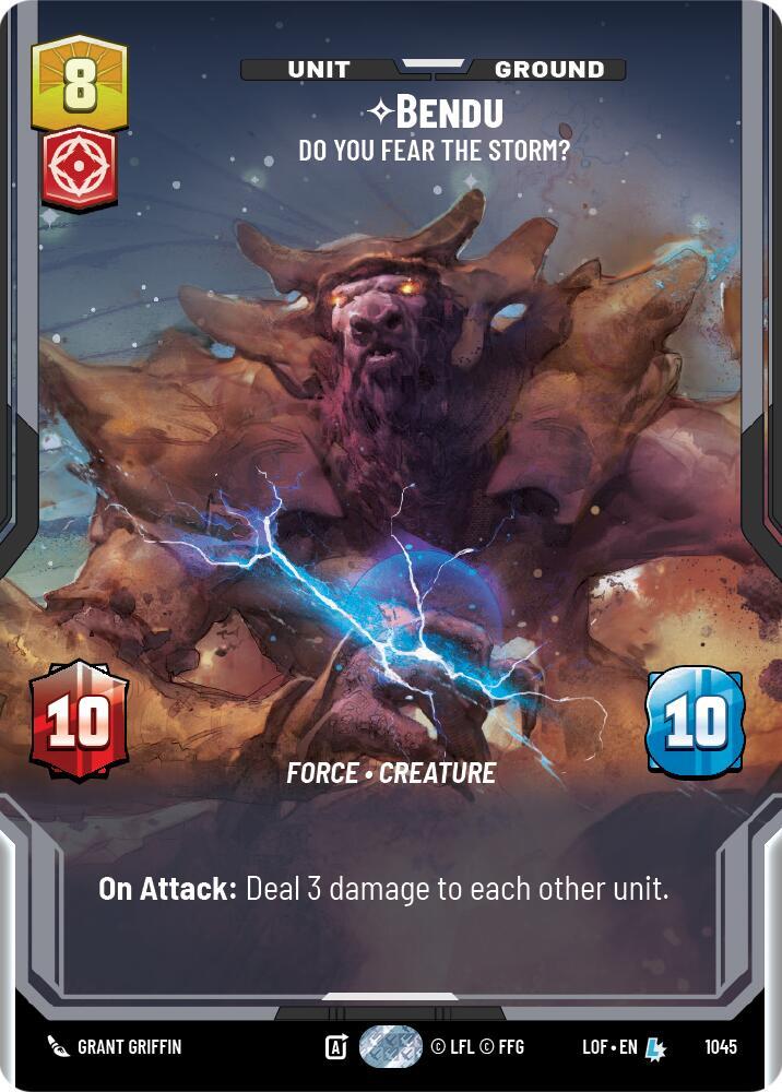Bendu - Do You Fear the Storm? (Prestige) (1045) [Legends of the Force]