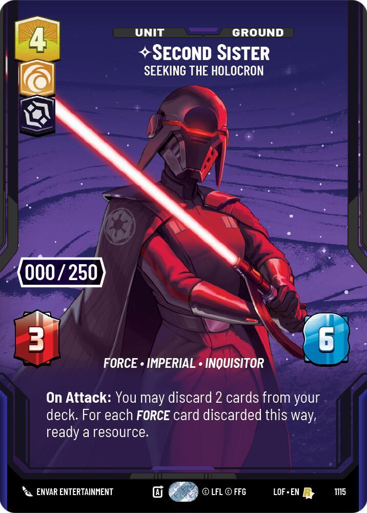 Second Sister - Seeking the Holocron (Serialized) (1115) [Legends of the Force]