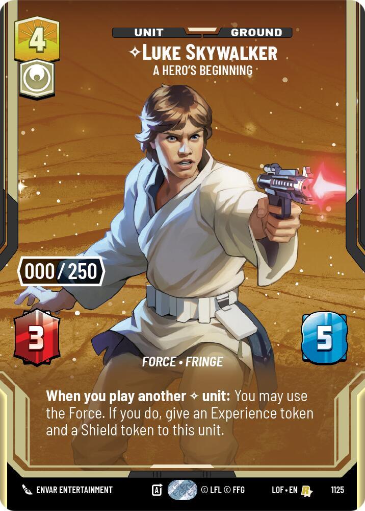 Luke Skywalker - A Hero's Beginning (Serialized) (1125) [Legends of the Force]