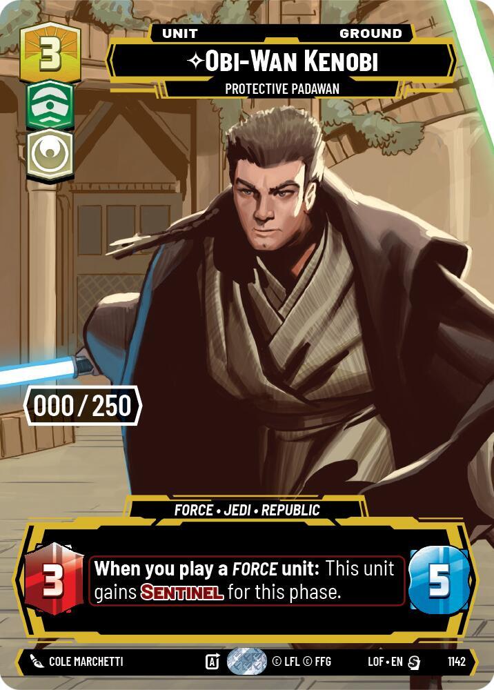Obi-Wan Kenobi - Protective Padawan (Serialized) (1142) [Legends of the Force]