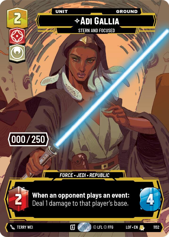 Adi Gallia - Stern and Focused (Serialized) (1152) [Legends of the Force]