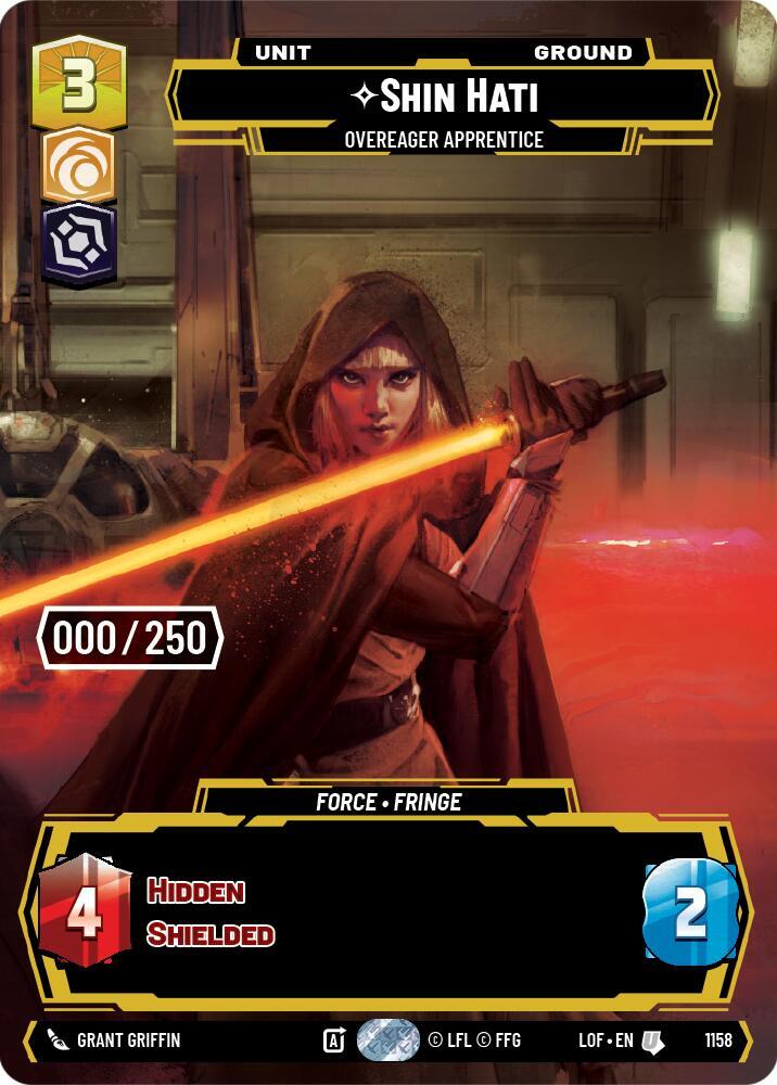 Shin Hati - Overeager Apprentice (Serialized) (1158) [Legends of the Force]