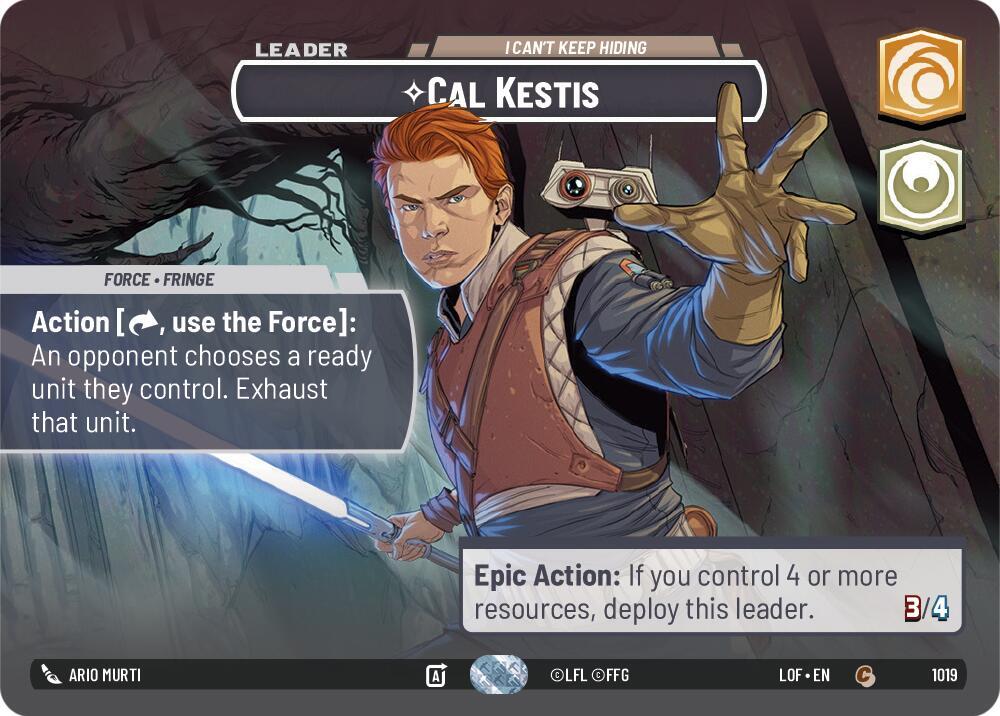 Cal Kestis - I Can't Keep Hiding (Showcase) (1019) [Legends of the Force]