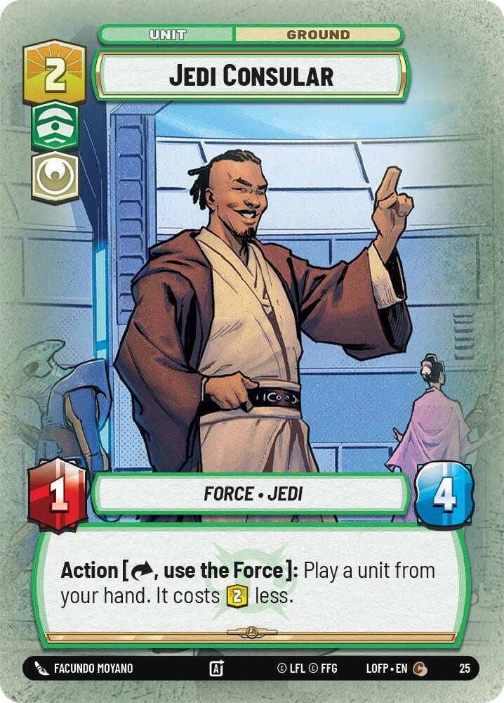 Jedi Consular (Foil) (25) [Legends of the Force - Weekly Play Promos]