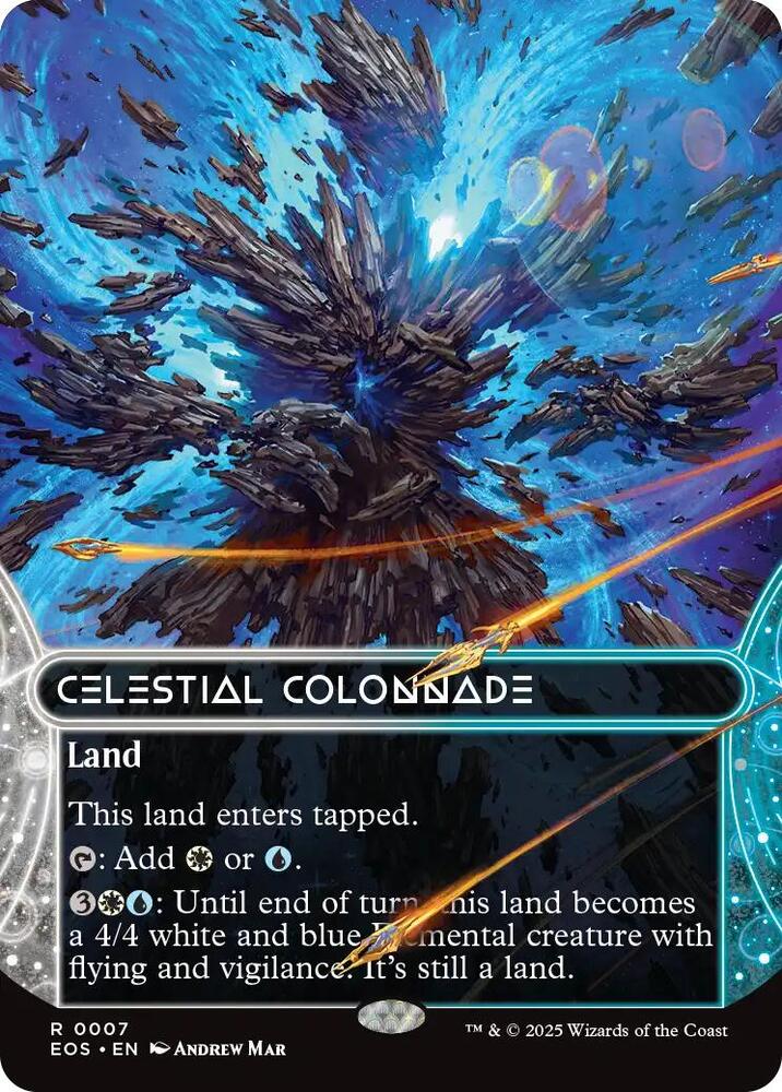 Celestial Colonnade (0007) (Borderless) [Edge of Eternities: Stellar Sights]
