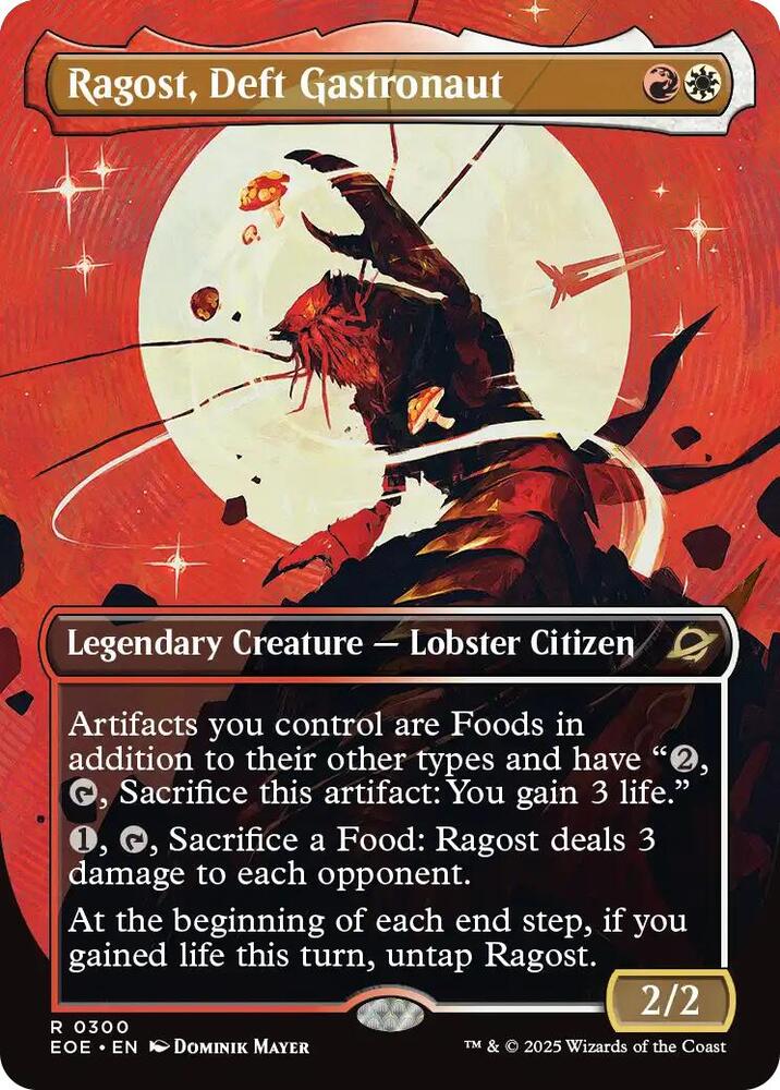 Ragost, Deft Gastronaut (Borderless) (300) [Edge of Eternities]