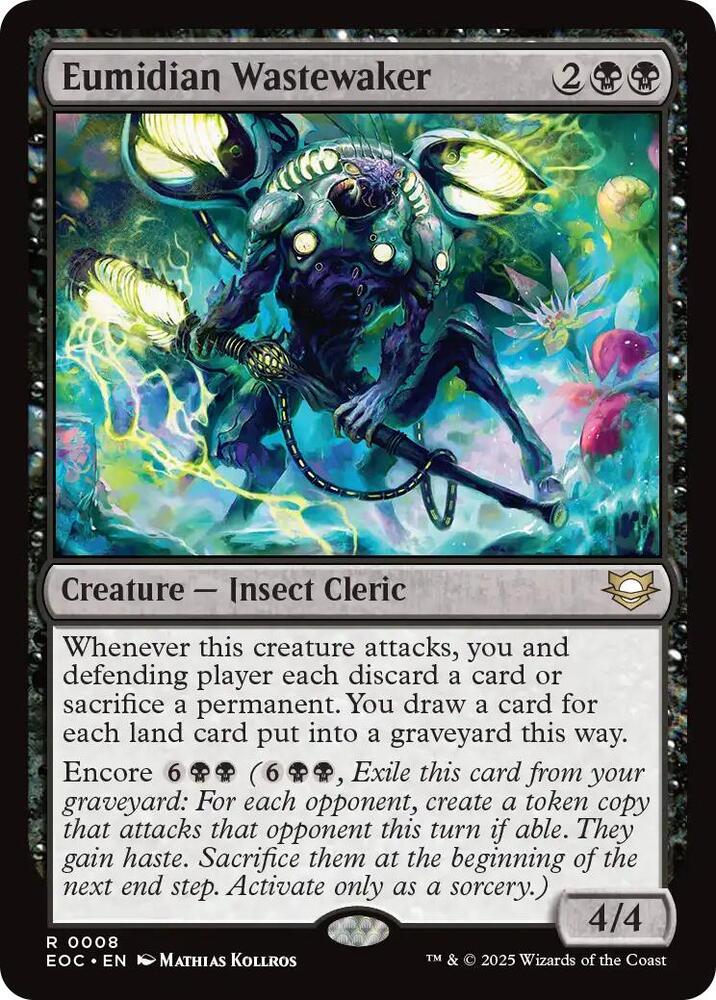 Eumidian Wastewaker (8) [Edge of Eternities Commander]