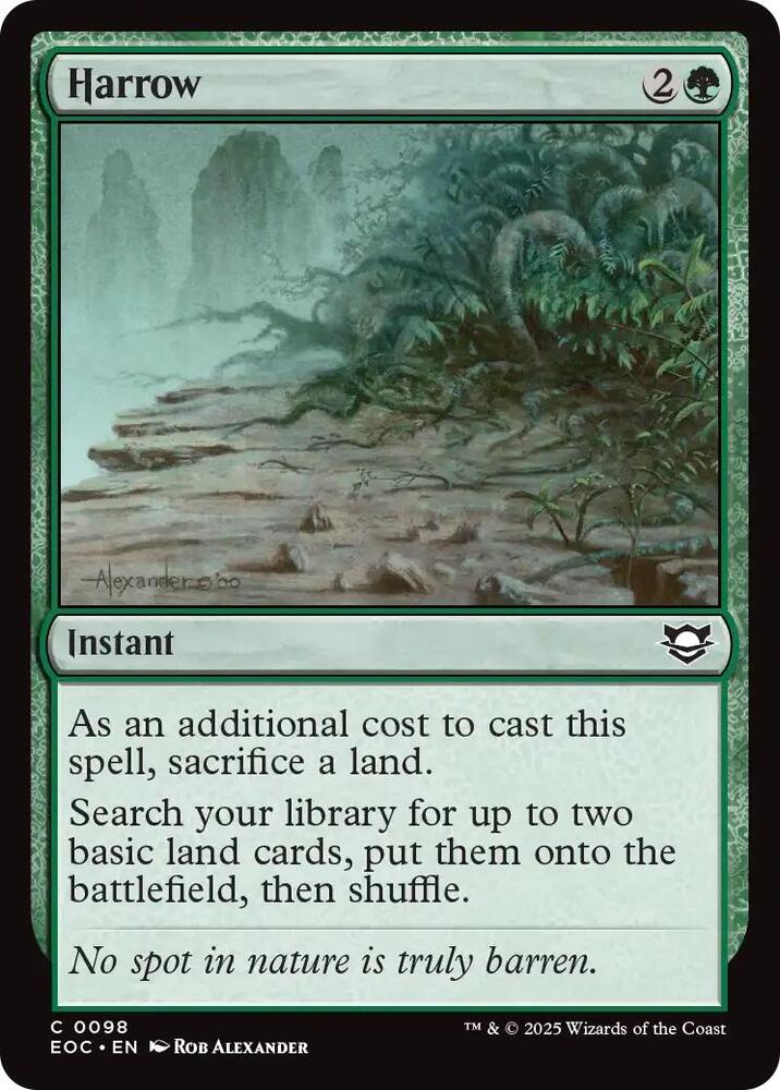 Harrow (98) [Edge of Eternities Commander]