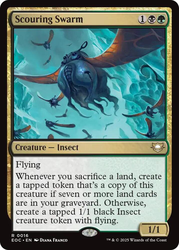 Scouring Swarm (16) [Edge of Eternities Commander]