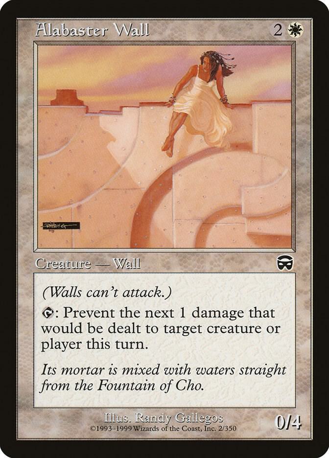 Alabaster Wall (2) [Mercadian Masques]