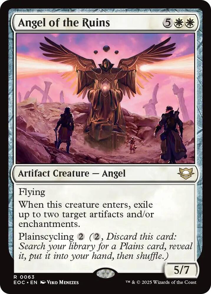Angel of the Ruins (63) [Edge of Eternities Commander]