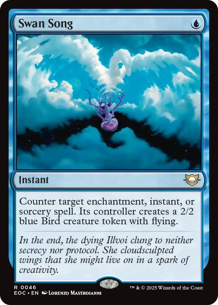 Swan Song (46) [Edge of Eternities Commander]