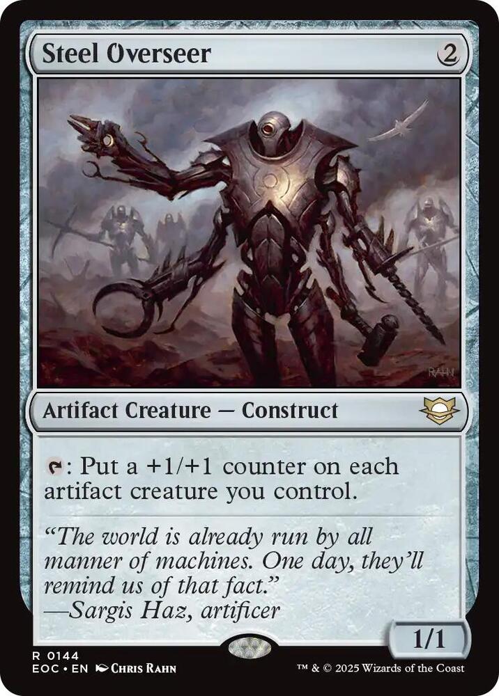 Steel Overseer (144) [Edge of Eternities Commander]