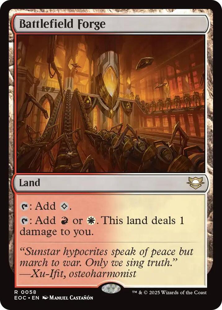 Battlefield Forge (58) [Edge of Eternities Commander]