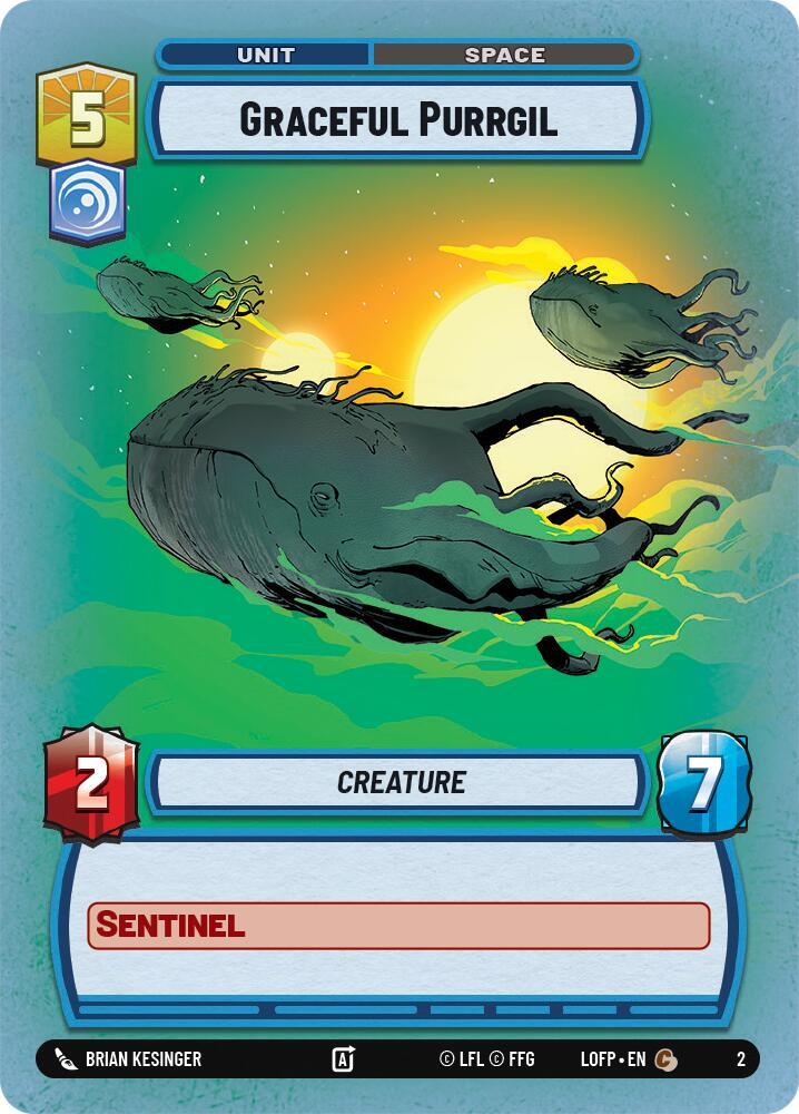 Graceful Purrgil (2) [Legends of the Force - Weekly Play Promos]