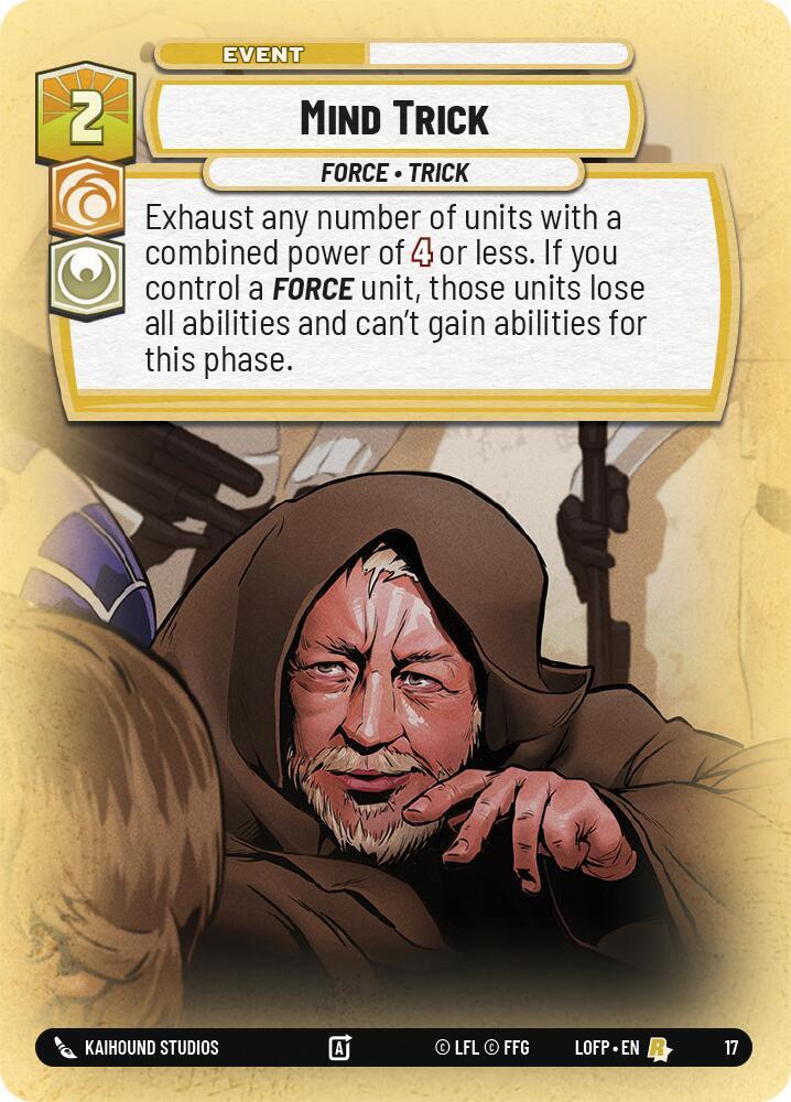 Mind Trick (17) [Legends of the Force - Weekly Play Promos]