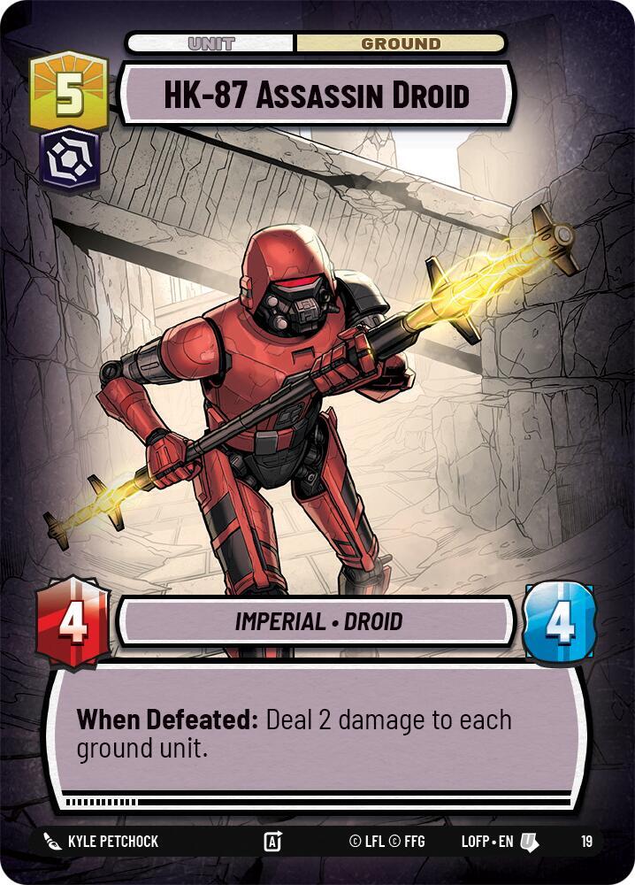HK-87 Assassin Droid (19) [Legends of the Force - Weekly Play Promos]
