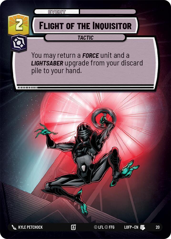 Flight of the Inquisitor (20) [Legends of the Force - Weekly Play Promos]