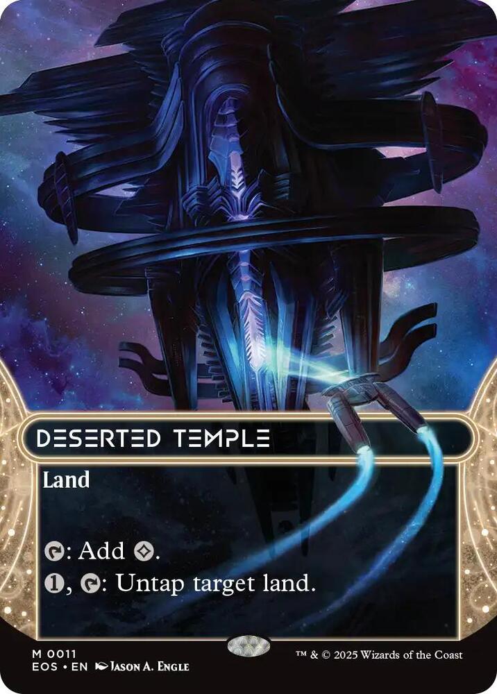 Deserted Temple (0011) (Borderless) [Edge of Eternities: Stellar Sights]
